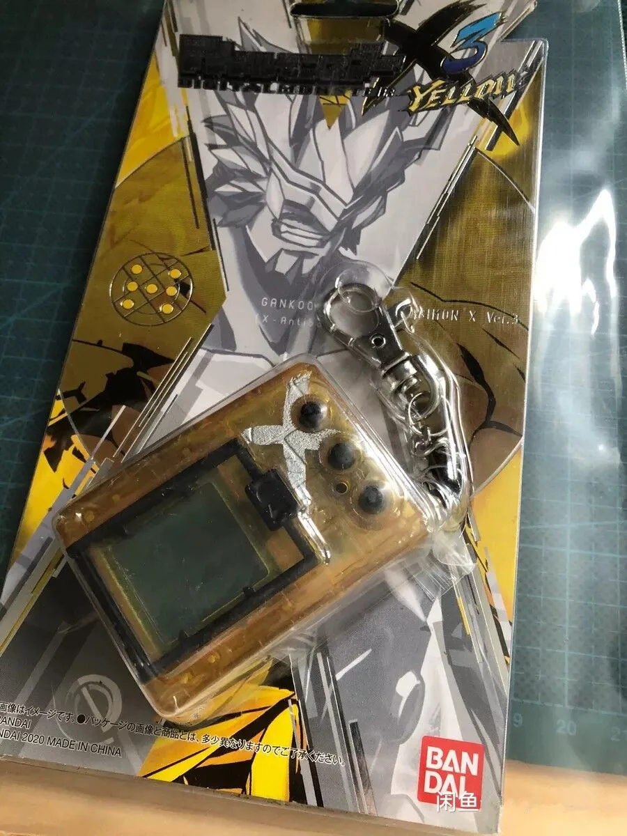 Bandai оригинальные Tamagotchi Pets Pb Limited Digimon Digivice X Antibody X3 желтая игра виртуальный интернет-питомец интерактивные электронные питомцы