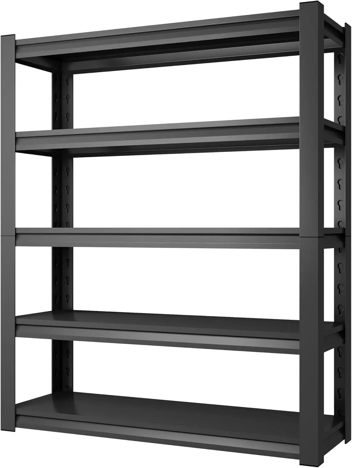 Shelving Unit 3000LBS Heavy Duty Storage Shelves Adjustable 5 Tier Metal Shelving Unit for Industrial Garage Basement School War