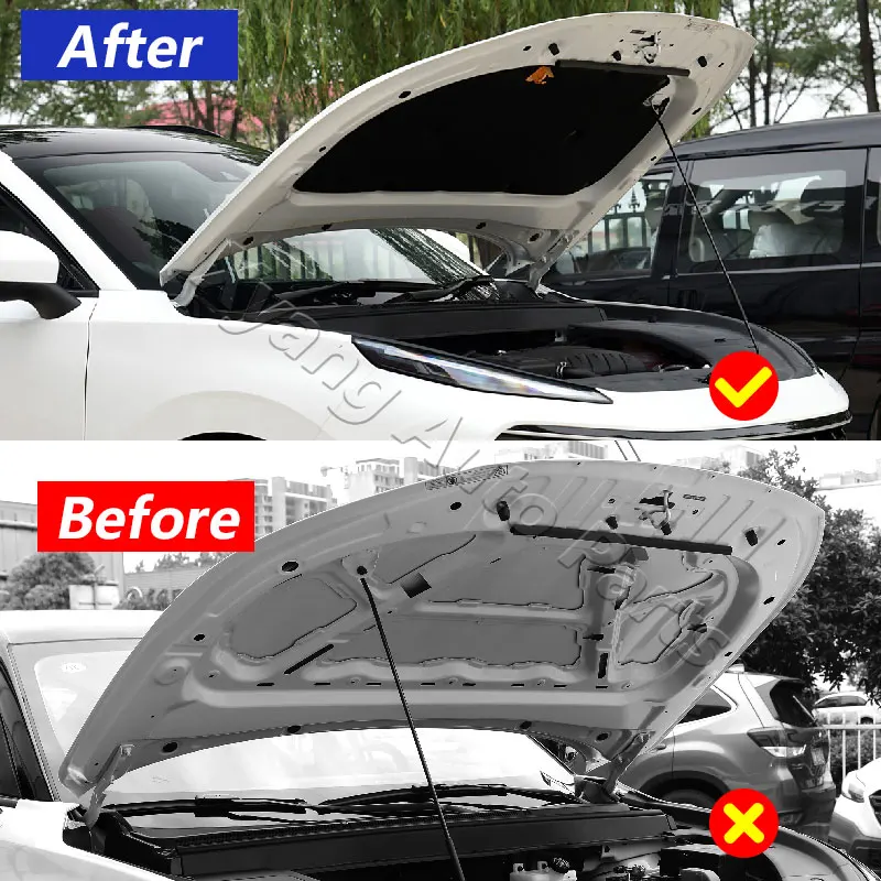 Engine Hood Sound Insulation Cotton Heat Insulation Pad Fireproof For Evolute i-Sky/ Dongfeng Forthing Friday/T5 EVO