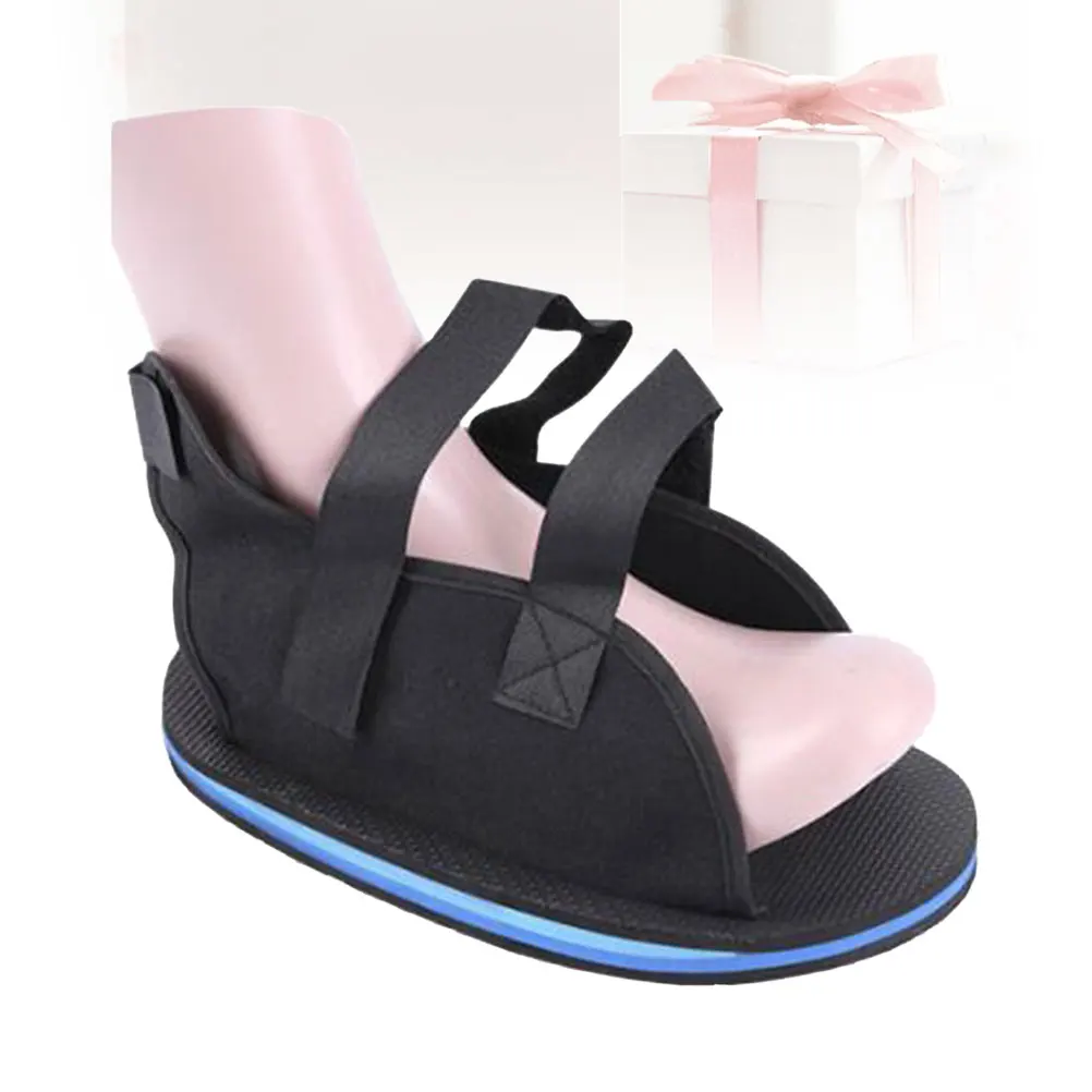 

1pcs Shoe Cover Foot Ankle Broken Toe Boot Gypsum Shoes Universal Fit Shock Absorption Non Slip Portable Easy Clean