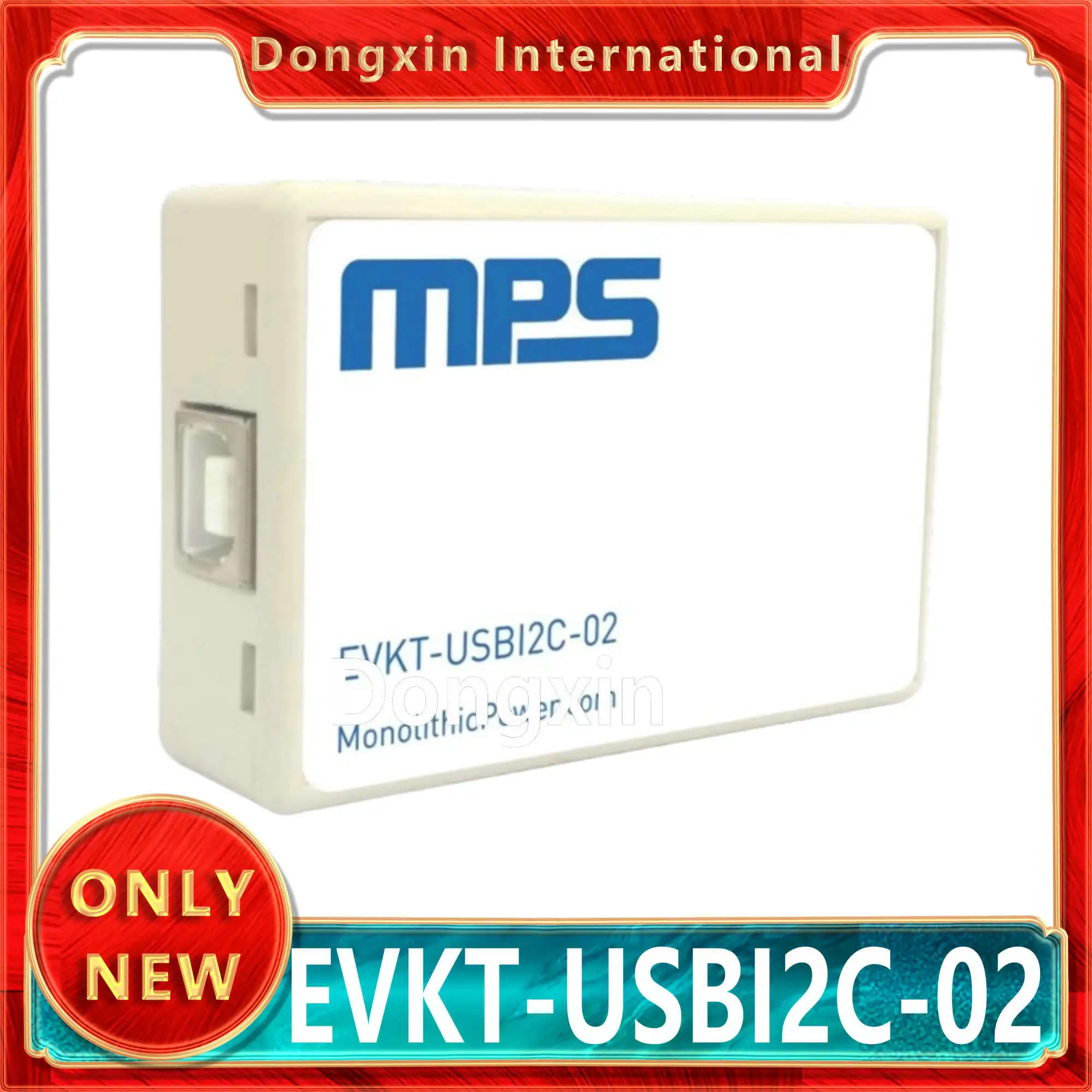 

Spot EVKT-USBI2C-02 USB MPS I2C PMBUS MPS debugger, programmer, burner