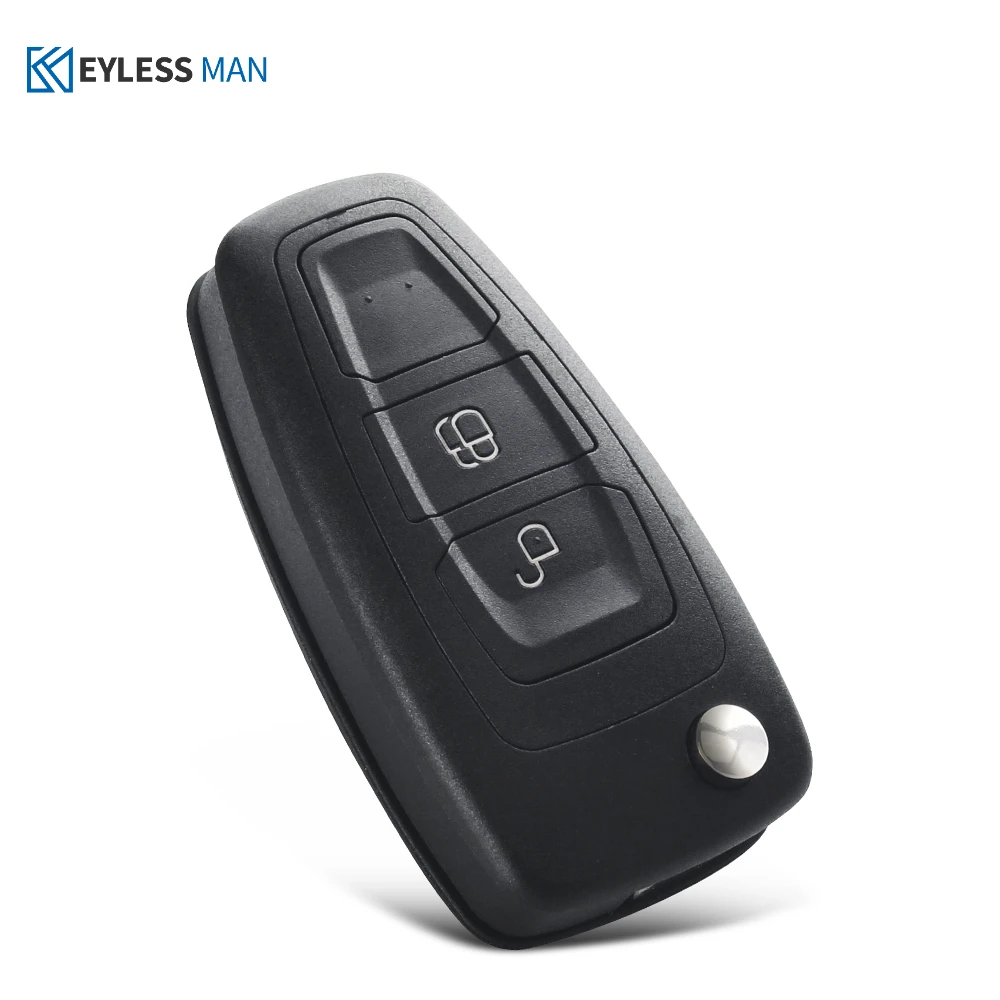 Flip Remote Car Key Fob For Ford Ranger 2011-2015 2008-2012 BT50 2011-2015  434MHz FSK 4D63 chip5WK50165