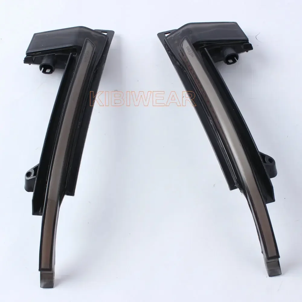 الأصفر والأزرق ديناميكي LED بدوره إشارة الوامض لأودي A4 A5 B8 2008 Q3 A6 4F C6 S6 SQ3 A3 8P A8 D3 8K الجانب مرآة ضوء السهم