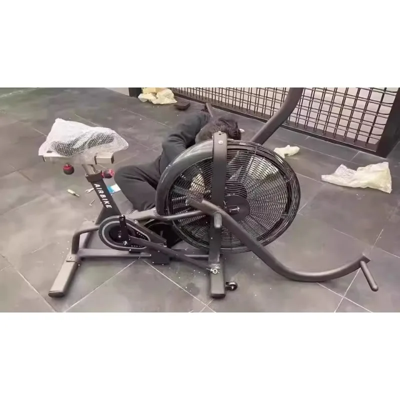 

Factory Commercial Fan-Driven Air Bike - Indoor Stationary Bicycle for Fitness