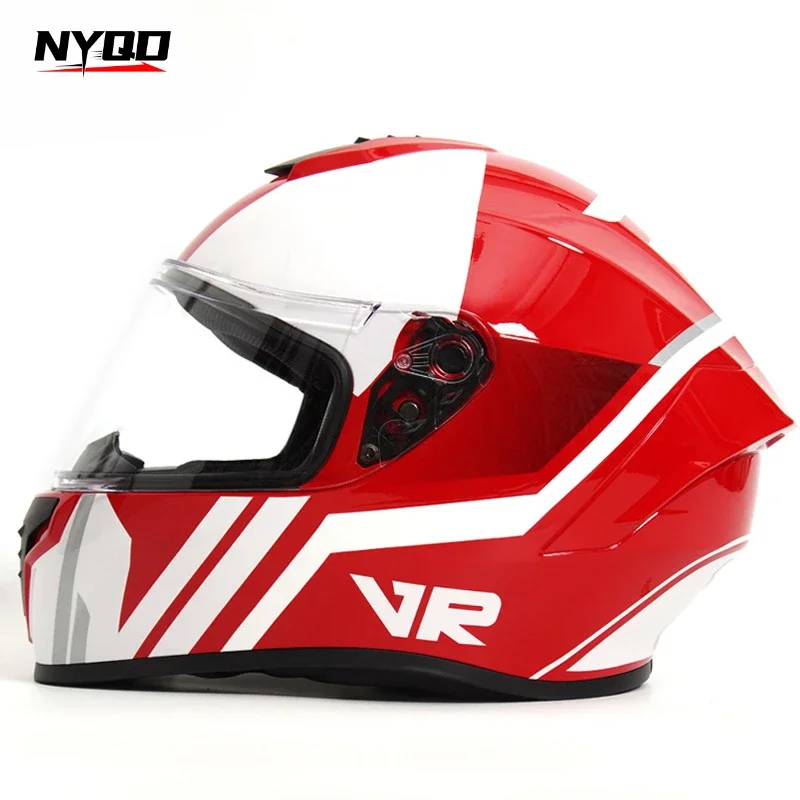 Electric Bicycle Motorcycle Helmet Unisex DOT Full Helmet Cascos Para Moto  Full Face Helmet  Motocross 헬멧 Various color