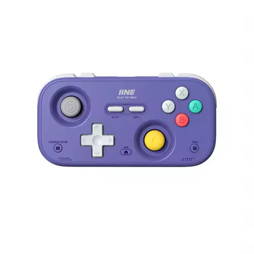 IINE Pocket Retro Game Controller,1000Hz Recessed Stick, Hall Effect Joysticks,Portable Mini Gamepad Customizable Controls - Image 8
