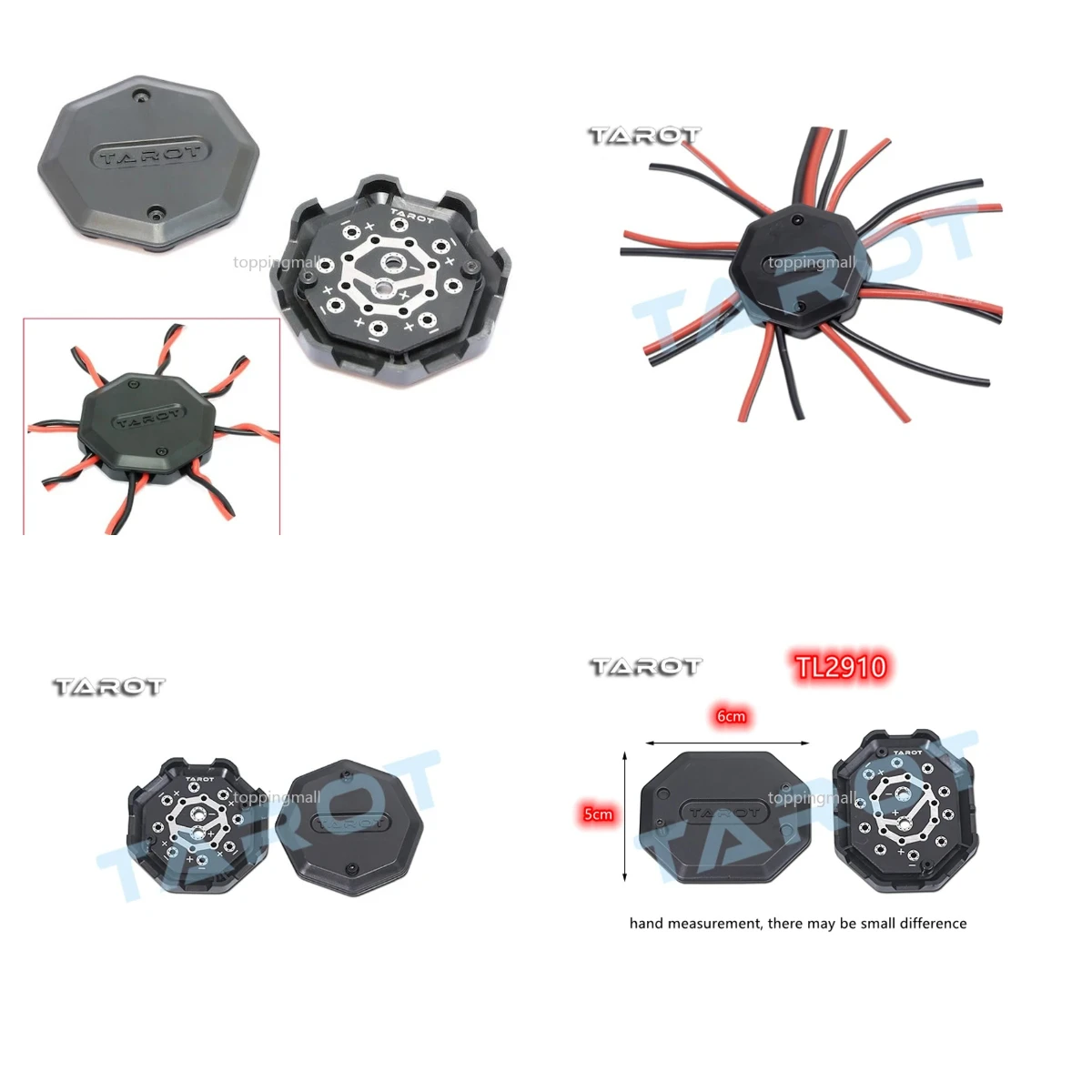 Tarot TL2909 RC Power Distribution Board X4 X6 X8 Folding Carbon Quadcopter Parts Octocopter Frame FPV ESC Hexacopter Drone