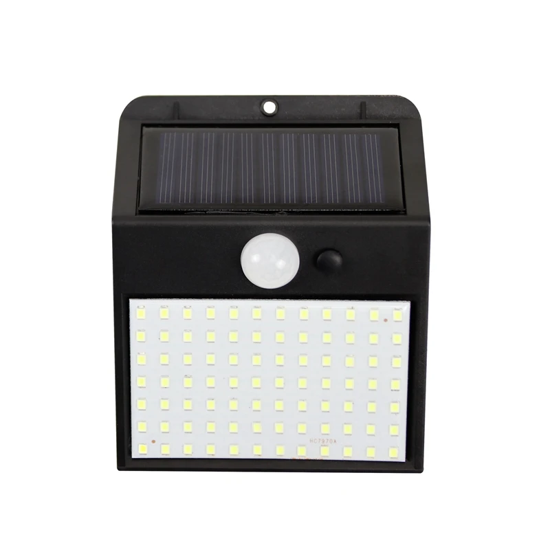 

3 Sided 170LED PIR Motion Sensor Sunlight Control Solar Energy Street Lamp Home Garden Solar Power Induction Wall Light