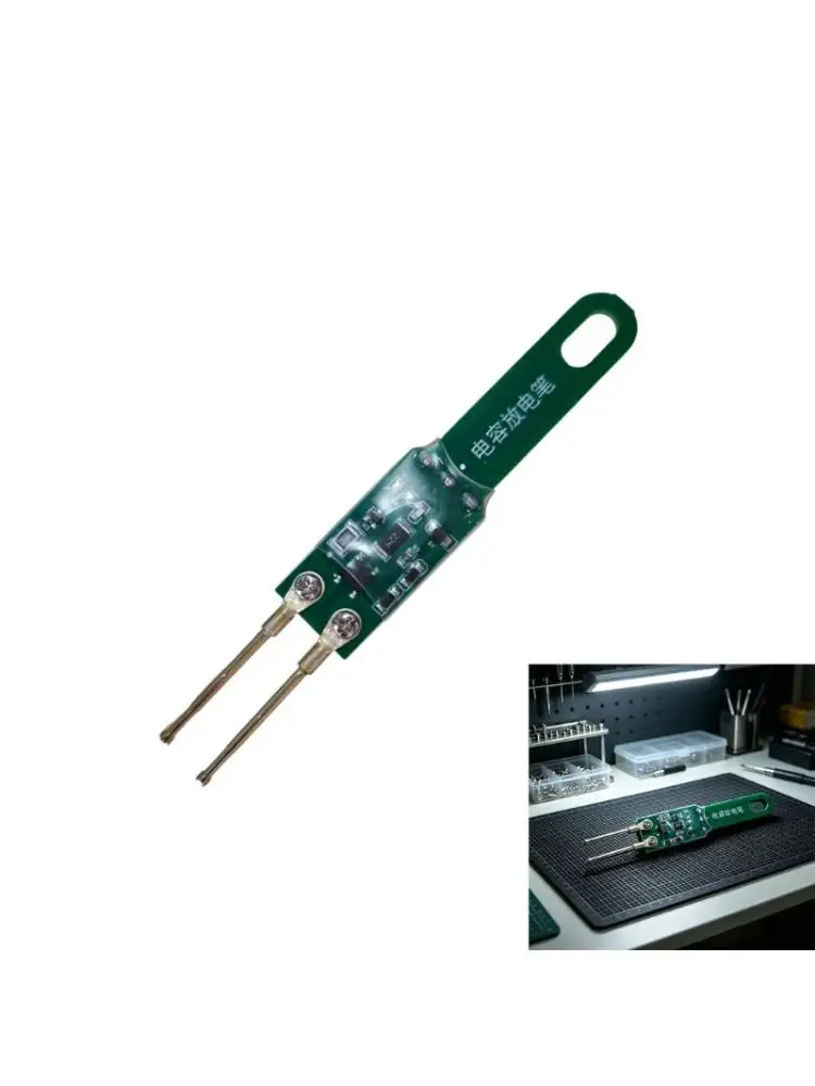 652F Workshop Repair Discharge Pen with Adjustable Contact Positioning, Insulated Body for Component Service Work, Access Reach