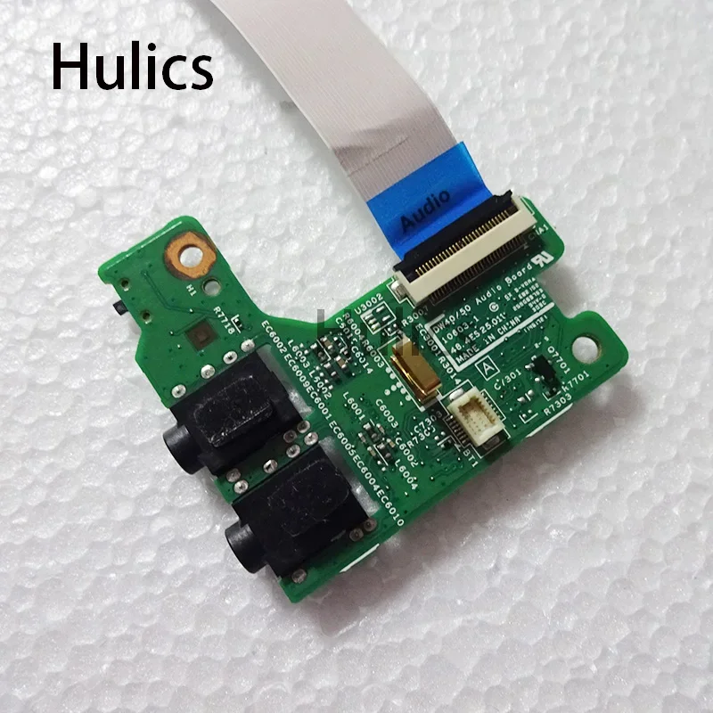 Hulics Used For DELL Vostro 3400 3500 V3500 Audio Jack Card Board 02HW9 002HW9 48.4ES25.011 55.4ES02.011G WORKS