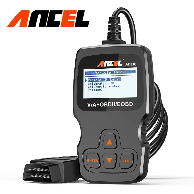 ANCEL AD310 OBD2 Professional Automotive Diagnostic Scanner Tools Auto Code Reader Check Engine Multi-Language OBD Tester