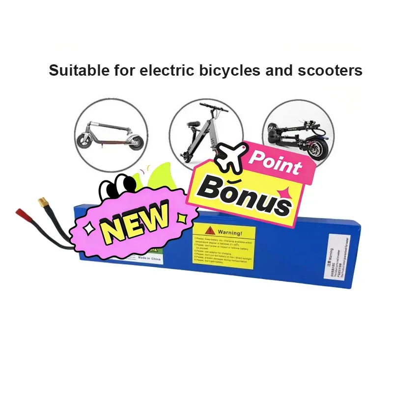 🚧7S2P 29.4V 6600mAh 18650 li-ion Rechargeable Battery Pack For Electric Bicycle Moped Balancing Scooter+2A Charger