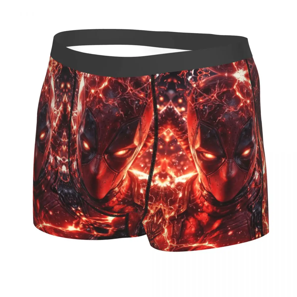 Personalizzato Deadpool Intimo Uomo Stretch Cool Supereroe Boxer Slip Pantaloncini Mutandine Mutande morbide per Homme