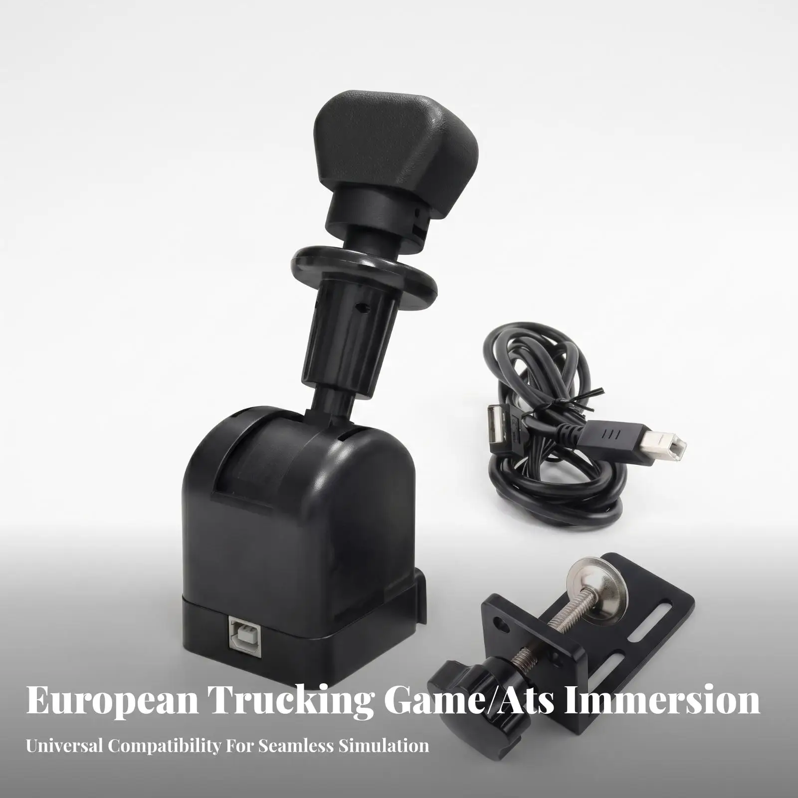 USB Truck Handbrake for PC with Sturdy Iron Core and 150cm Cable Desktop Gaming Accessory