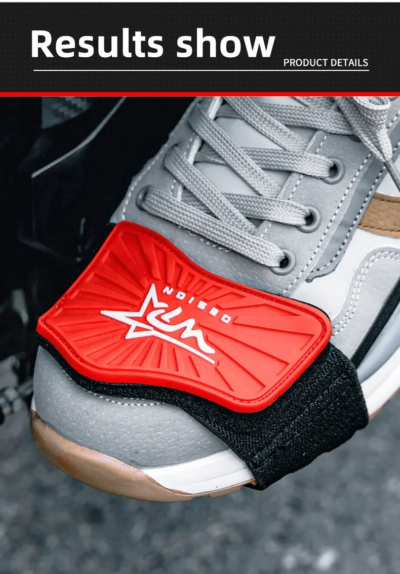 Motorrad Shift Pad Gummi Boot Schutzhülle Einstellbare Shifter Schild Anti Slip Pad Schuh Abdeckung Motorrad Schuh Schutz – Detail 17