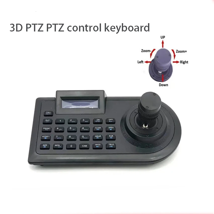 Cloud Billiards Machine Control Keyboard Simulation Keyboard Decoding Controller RS485 Pan Tilt Matrix 2D 3D 4D Car Mounted