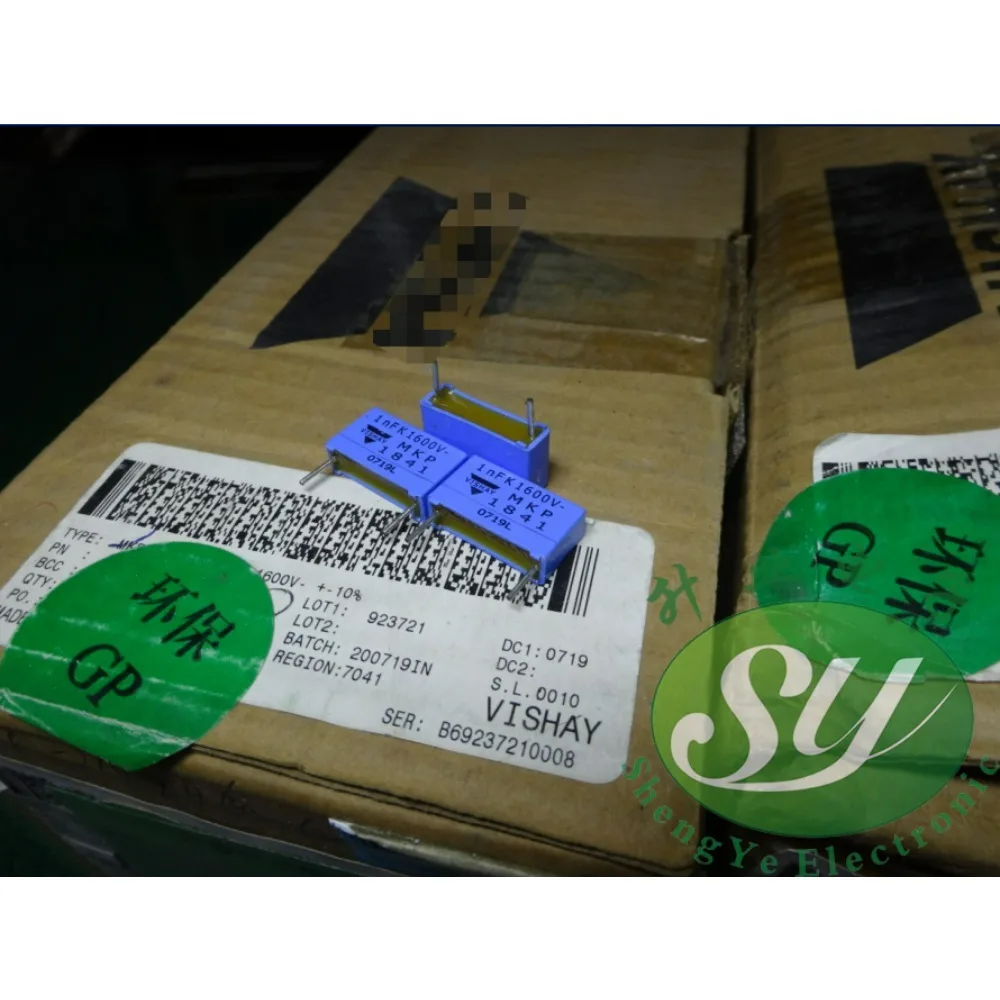 

10PCS MKP1841 0.001uf/1600V 1.0nf 1000pf 1nf Brand-new 15mm film capacitor
