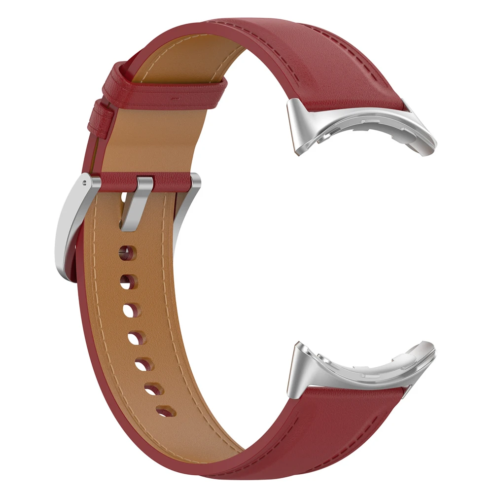 Pulseira de couro genuíno para relógio google pixel 2, pulseira pulseira, cinto para homens