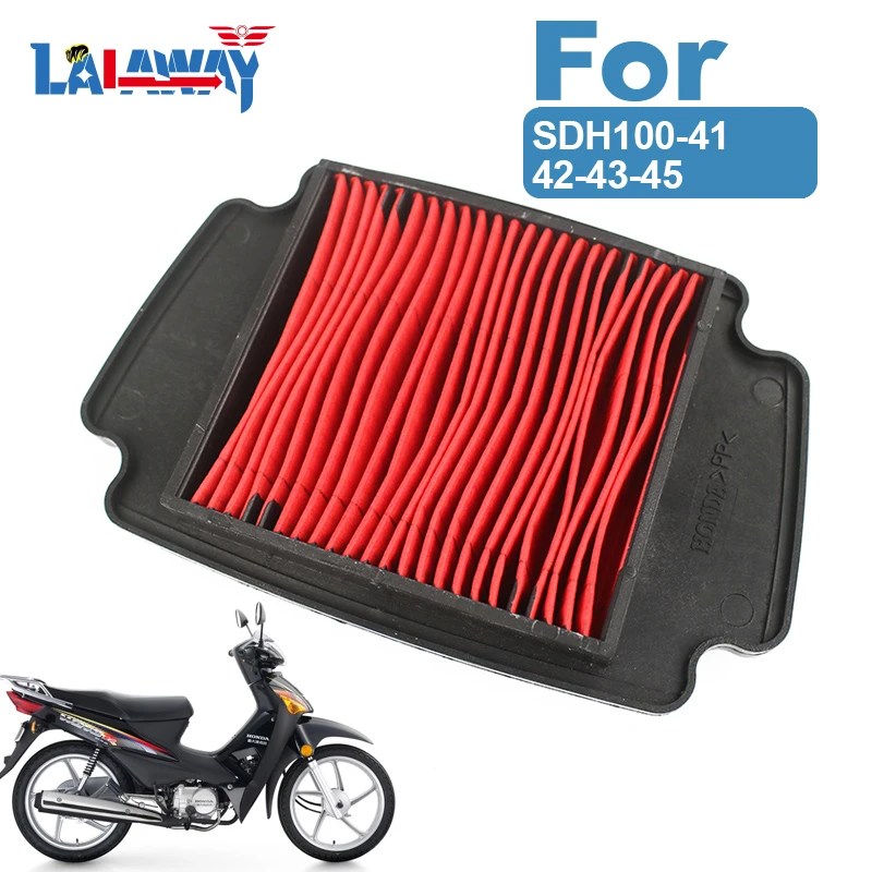 CUB Motorcycle  Air Filter For Honda Sundiro SDH100-41-42-43-45，Motorcycle Air Filter Motor Bike Intake Cleaner