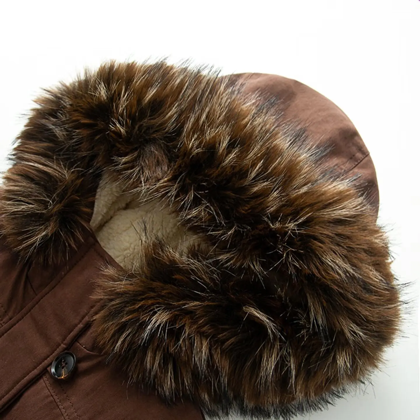 Veste en jean courte à la mode pour l'hiver 202 avec col en fourrure détachable et poches, vêtements d'extérieur Caot