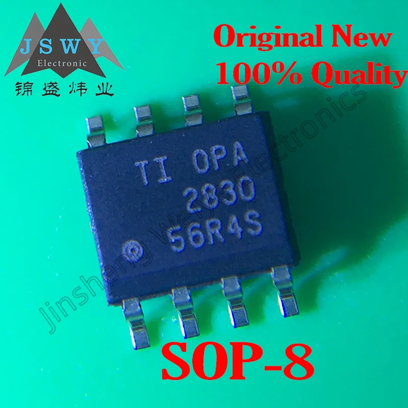 

(5/20 pieces) OPA2830IDR SOP-8 OPA2830/Dual High Speed ​​Operational Amplifier/New Original Spot Electronics
