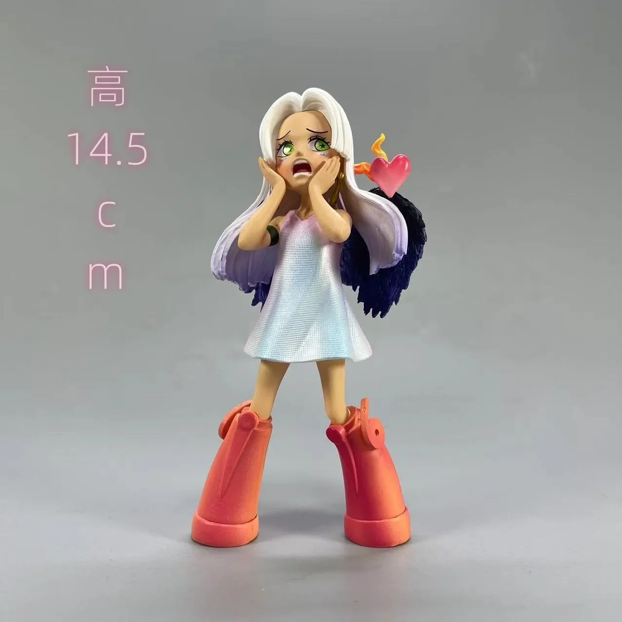 Figurines d'anime One Piece, Seraphim Boa Hancock, décoration super mignonne, ornements FigAuckland, modèle beurre, jouets pour enfants, GérGifts, 15cm