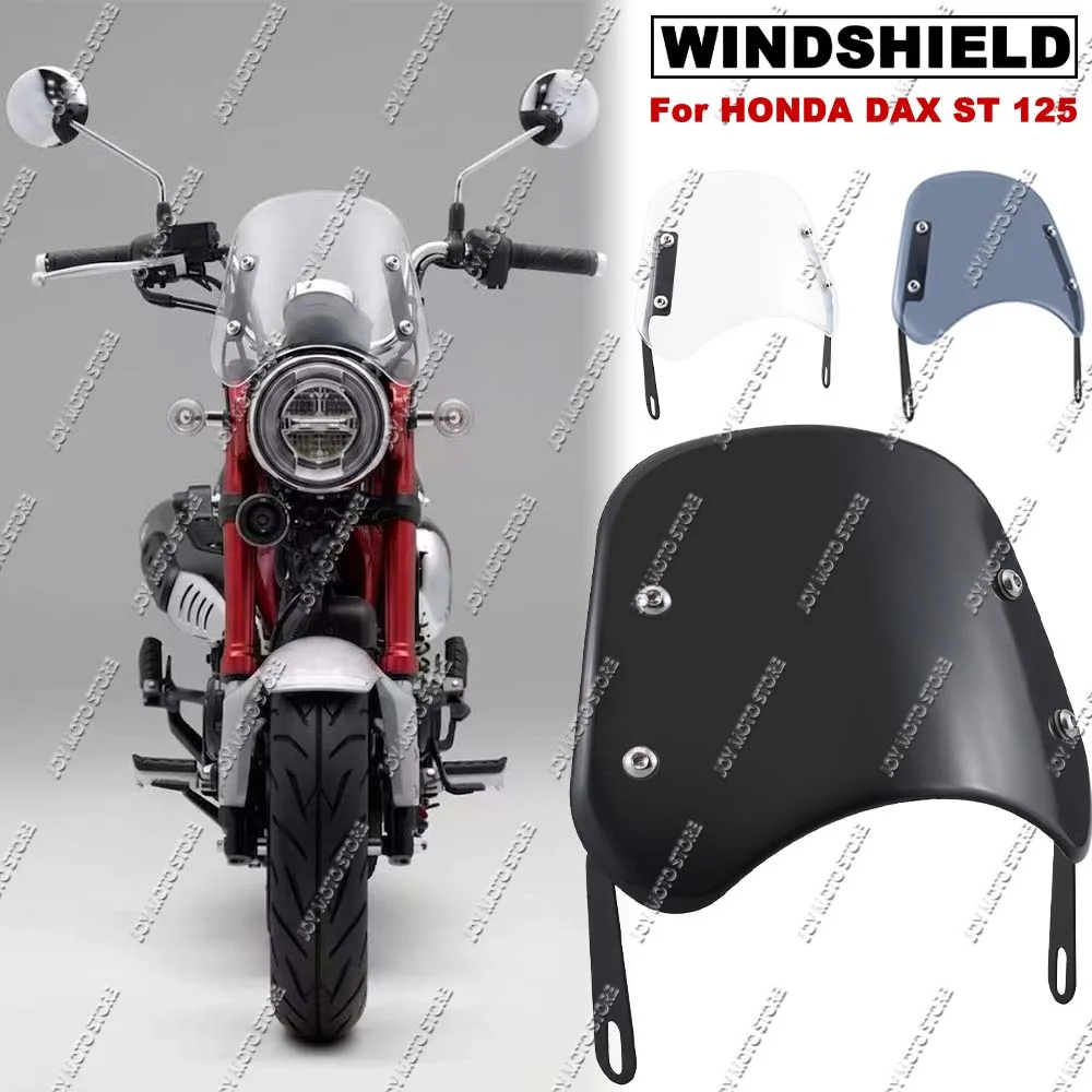 Parabrisas Universal para Motocicleta Honda Dax st 125, Cubre Pantalla