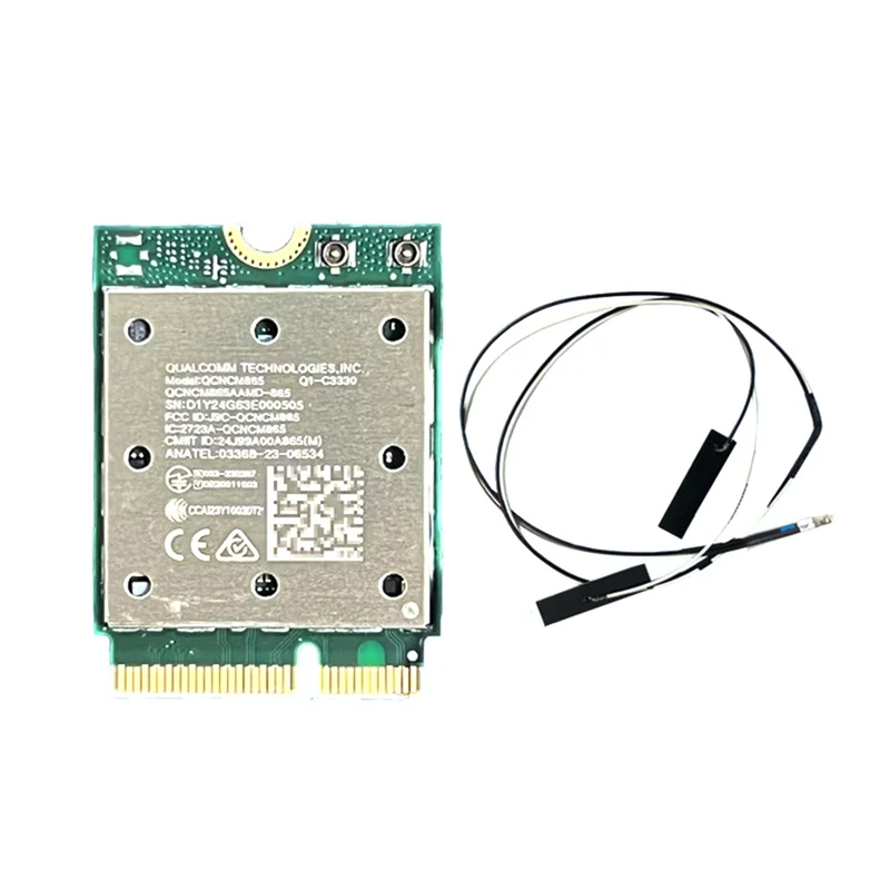 A25P Wifi7 QCNCM865 لاسلكي 2.4Gbps ثلاثي الموجات 2.4G/5G/6Ghz محول شبكة لاسلكي لـ Win11 #6