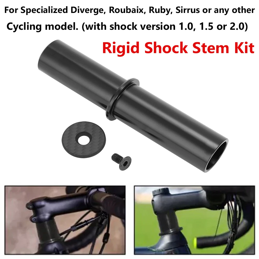 Amortiguadores de bicicleta para reemplazo de choque futuro rígido Roubaix, Sirrus, Diverge, 1pc