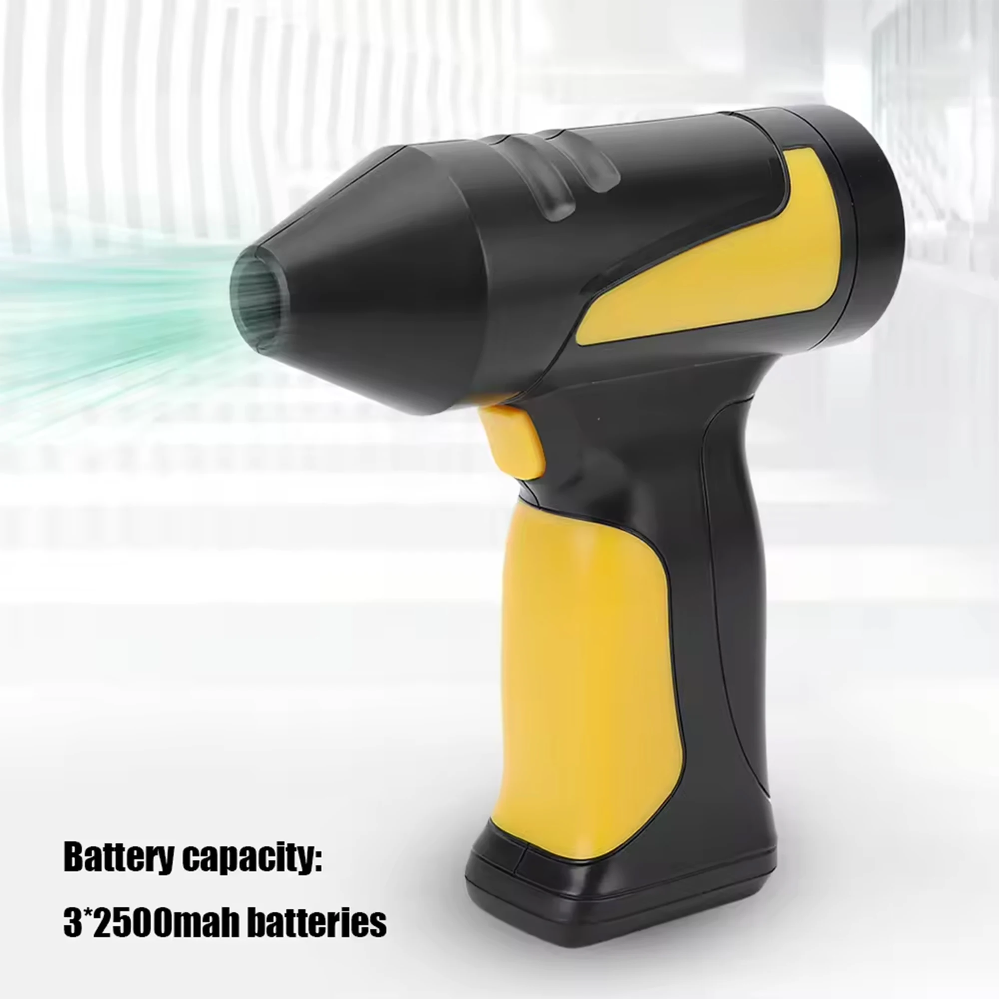 

Turbo Jet Fan Violent Blower For Battery 3-Speed Wind Speed Brushless Motor Dust Blower Dryer WN-02 Durable Easy Install-