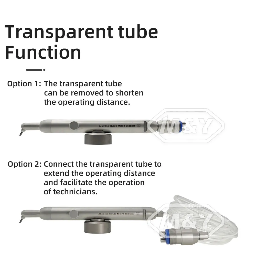 Dental tools Air Polisher Alumina Sandblasting Gun Micro Blaster Microetcher Sandblaster Dental Instrument 2/4 Holes Interface