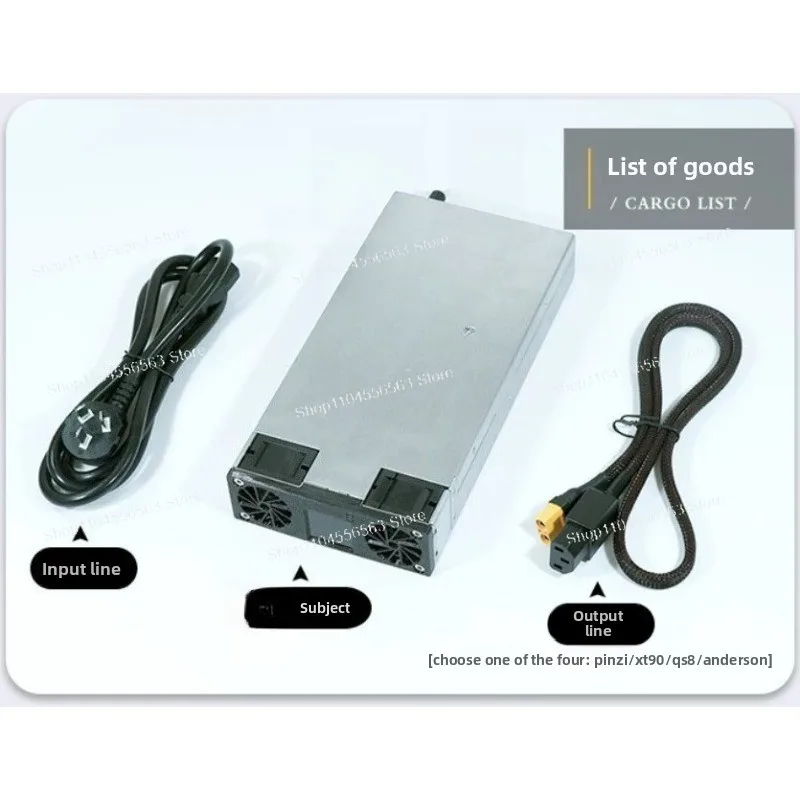 

3000W high power adjustable lithium battery charger 0-60V 0-50A adjustable charger is suitable for various electric vehicles