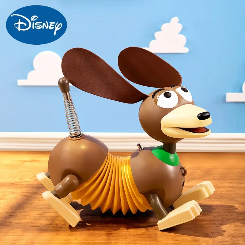 Disney Toy Story Slinky Dog Night Light Figure Kawaii Bedroom Home Sleep Lamp Anime Collection Model Figurine Desk Decoration