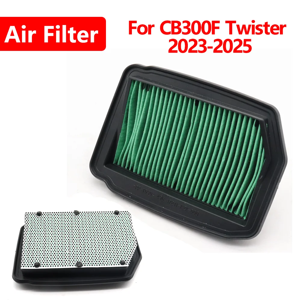 

For Honda CB300F CB 300F Twister 2023 2024 2025 Motorcycle Accessories Parts Air Filter Intake Cleaner System Parts Elements