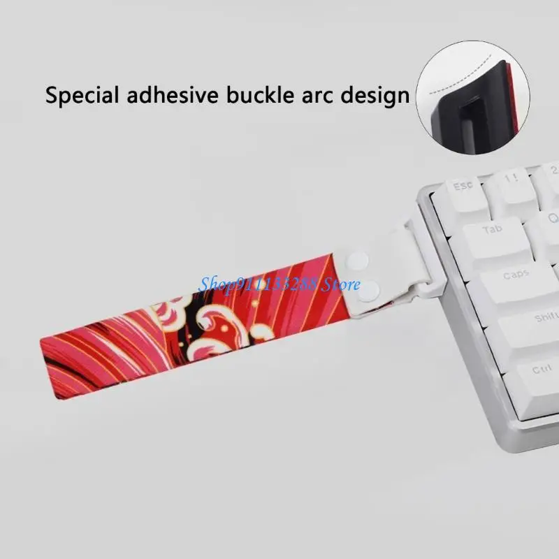 G88D Fabric Keyboard Strap Rope Lanyard For Comfort And Mechanical Keyboard