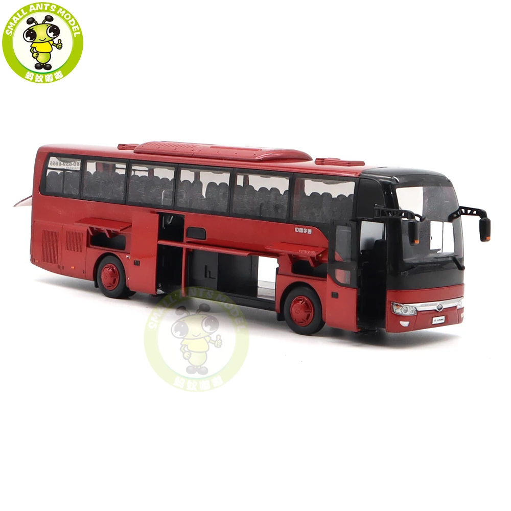 1/42 China YuTong Bus ZK6122H Diecast Model Car Bus Toys Gifts