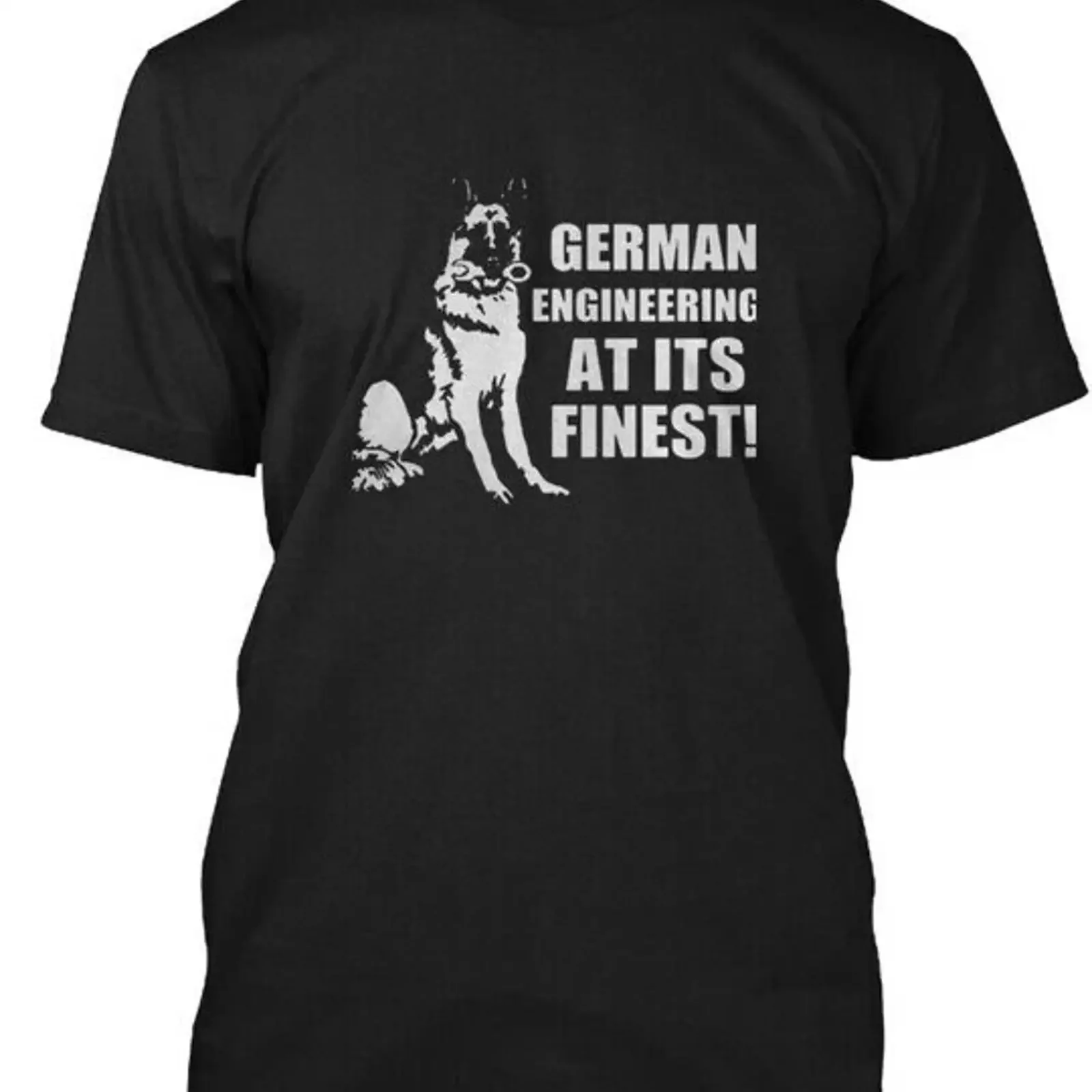 German Shepherd Is The Best Dog T Shirt vintage Washed Unisex graphic Versatile fashion homme streetwear Stretched Breathable
