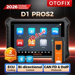 OTOFIX D1 PROS2 BiDirectional Scan Tool Upgrad of D1 PROS Bluetooth Scanner ECU Coding Diagnostic Scanner Tool FCA 2-Year Update