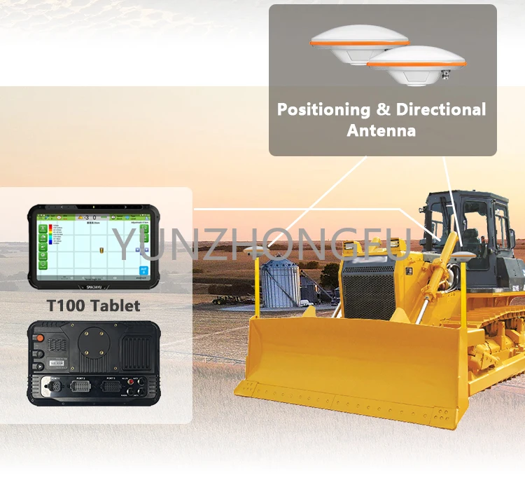 JYB20 GPS GNSS Dozer Guidance System Bulldozer Leveling Guidance Control