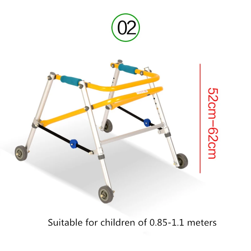 Andador para niños, soporte de entrenamiento de extremidades inferiores, bastón para caminar, dispositivo de rehabilitación para niños, hemiplejia de accidente cerebrovascular infantil