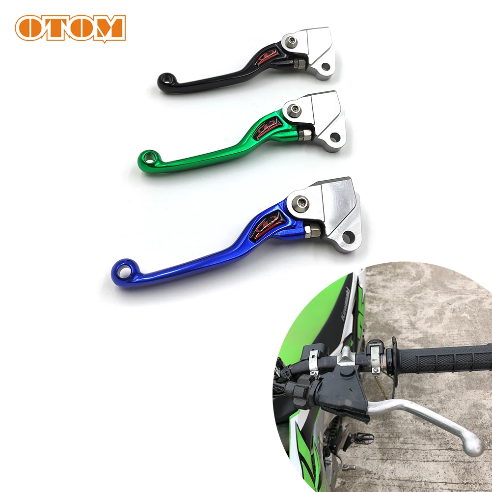 

OTOM New Motorcycle 7075 Aluminum CNC Adjustable Clutch Lever Handle For YAMAHA YZ125 YZ250 YZ250/426/450F KAWASAKI KX250/450F