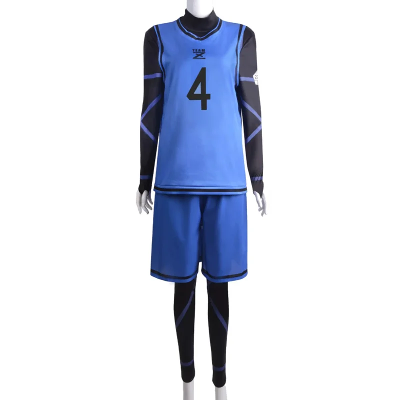 Perruque de Costume de Cosplay Anime Blue Lock, Isagi Yoichi Nagi Chigiri Rensuke Kunigami Bachira Megur, combinaison Club de Football Spo, nouvelle collection 2025
