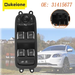 For Volvo XC60 2014-2017 S60L 2014-2019 Front Driver Side Power Master Window Control Switch Button Replacement 31415677