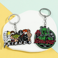 Classic Movie Star Wars Darth Vader Pendant Keychain for Kids Backpack Ornament Key Holder Toys Gifts