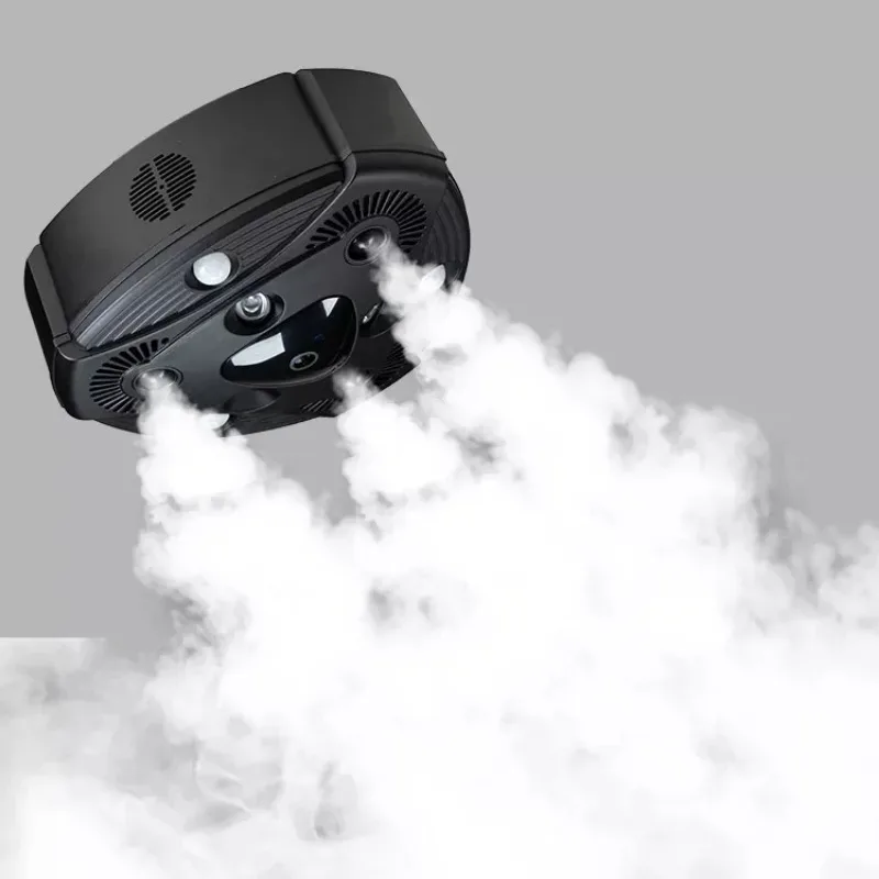 Remote Motion Security Gadget 12V Generador De Niebla De Seguridad Fogging System Compatible with CCTV Alarm App Support