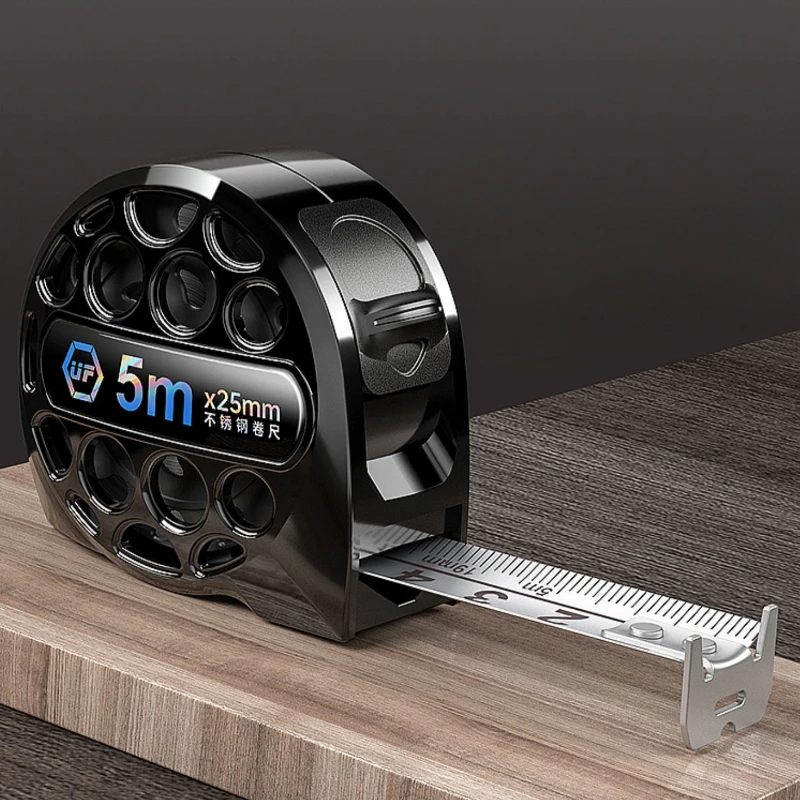 Imagem -04 - Youpin-fita Métrica de Anti-corrosão Régua Retrátil Ferramentas de Gravação a Laser Design Oco m 5m 75 m Aço Inoxidável