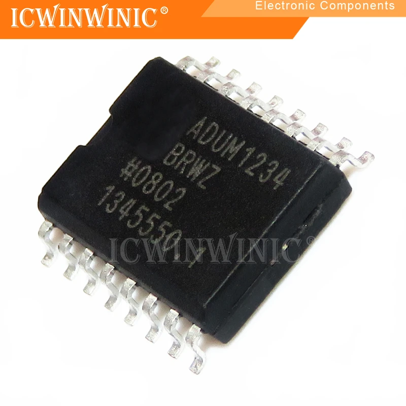 

10 штук ADUM1234BRWZ ADUM1234BRW ADUM1234