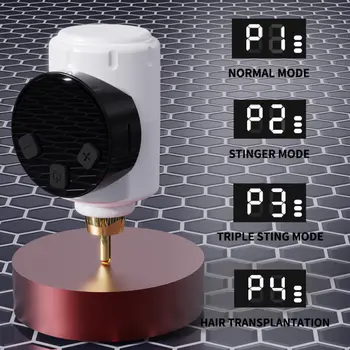 Kompletní tetovací sada Goldplume, bezdrátová tetovací strojková sada, tetovací pistole s tetovacím napájecím zdrojem 1100 mAh, 10 tetovacími jehlami a 7 lahvičkami tetovacího inkoustu a dalším tetovacím příslušenstvím, kompletní tetovací sada vhodná pro začátečníky i tetovací mistry 10 nejlepší prodej Dětský tetovací strojek - №8