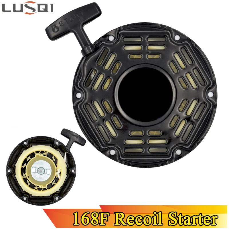 

LUSQI Recoil Starter Factory Produced For Water Pump Gasoline 168F 170F Generator Engine Starter Parts