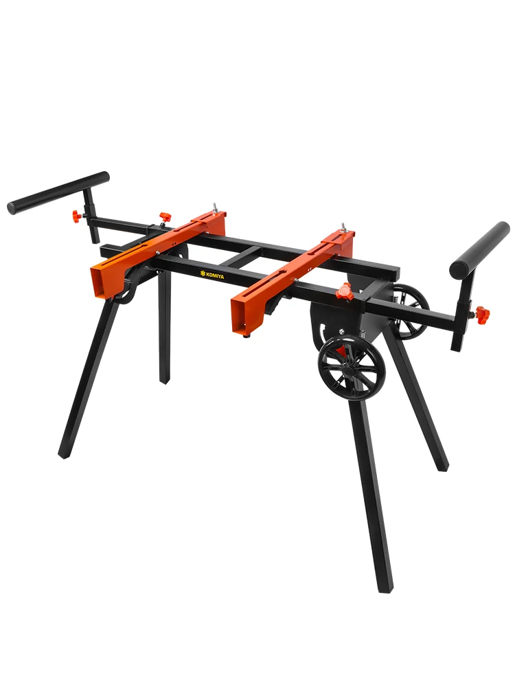Miter Saw Stand Portable Workbench, Quick Folding Work Table with Detachable Miter Saw Stand